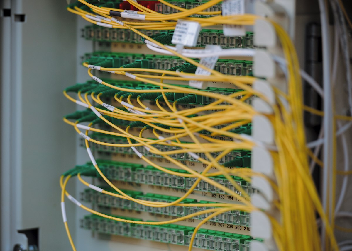 HFT Data Center program fiber infrastructure